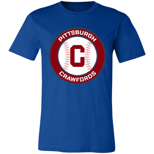 Pittsburgh Crawfords T-shirt Negro League Baseball color Royal Blue