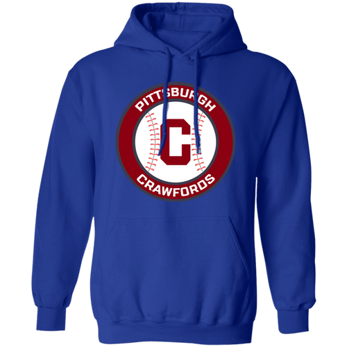 Pittsburgh Crawfords Hoodie Pullover Negro League Baseball color Royal Blue