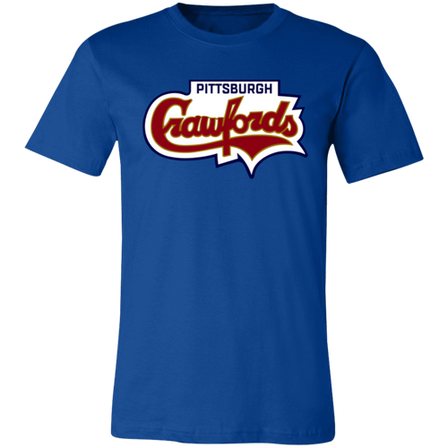 Pittsburgh Crawfords T-shirt Negro League Baseball color Royal Blue