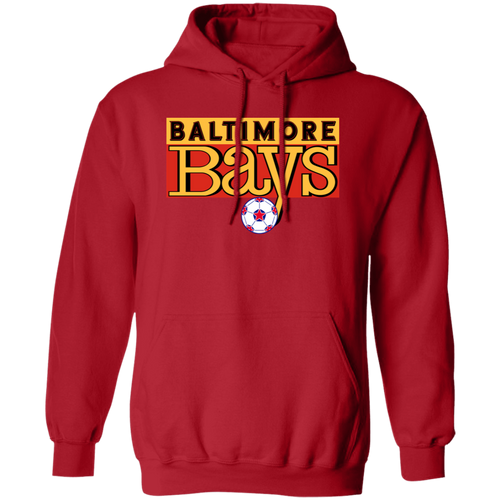 Baltimore Bays Hoodie Pullover Classic NASL Soccer color Red