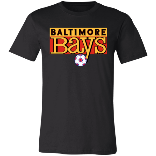 Baltimore Bays T-shirt Premium NASL Soccer color Black