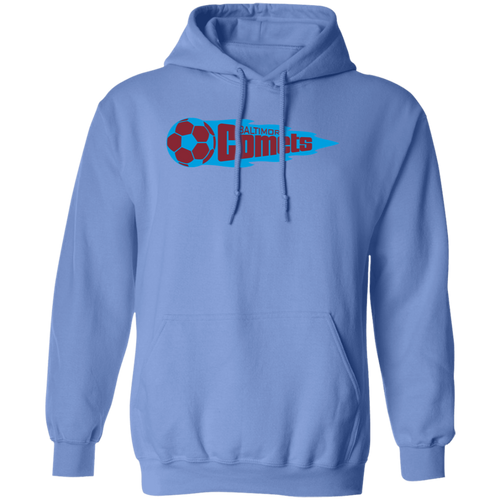 Baltimore Comets Hoodie Pullover Classic NASL Soccer color Carolina Blue