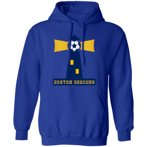 Boston Beacons Hoodie Pullover Classic NASL Soccer color Royal Blue