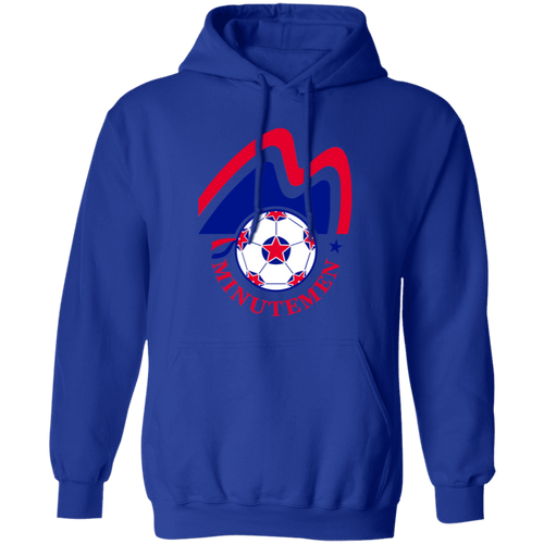 Boston Minutemen Hoodie Pullover Classic NASL Soccer color Royal Blue