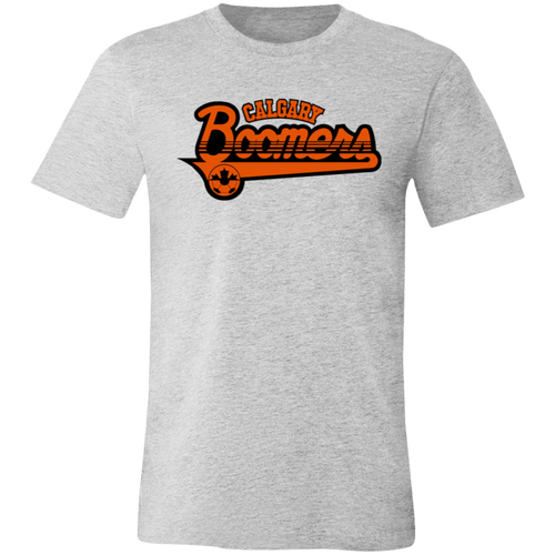 Calgary Boomers T-shirt Premium NASL Soccer color Athletic Heather Grey