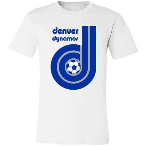Denver Dynamos T-shirt Premium NASL Soccer color White