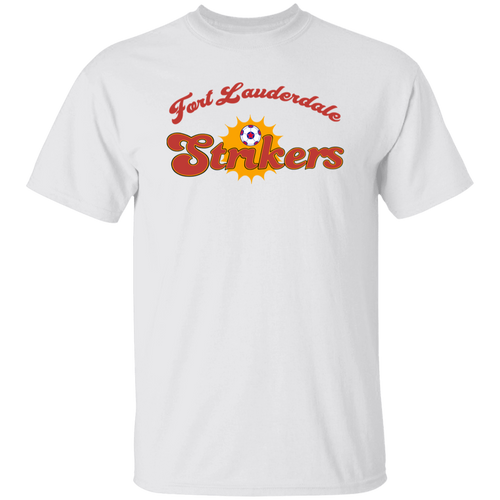 Fort Lauderdale Strikers T-shirt Classic NASL Soccer color White