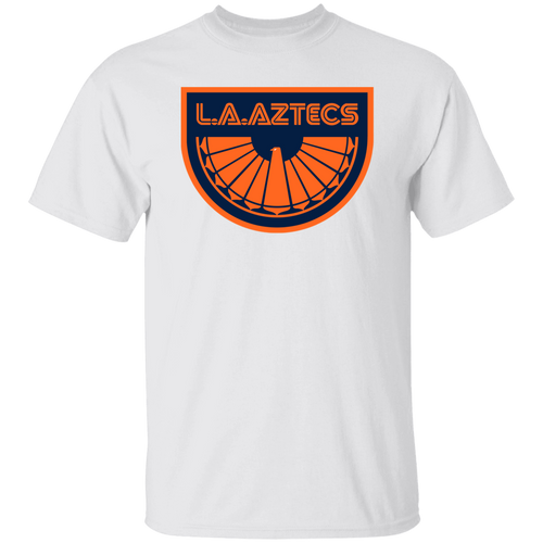 Los Angeles Aztecs T-shirt Classic NASL Soccer color White