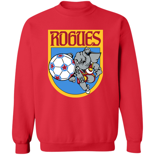 Memphis Rogues Sweatshirt Classic Crewneck NASL Soccer color Red