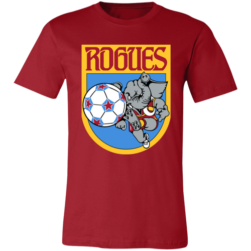 Memphis Rogues T-shirt Premium NASL Soccer color Red