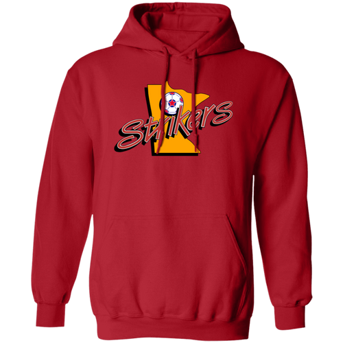Minnesota Strikers Hoodie Pullover Classic NASL Soccer color Red