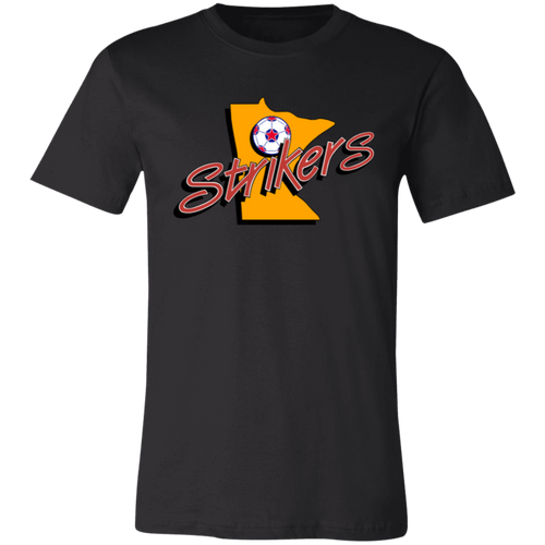 Minnesota Strikers T-shirt Premium NASL Soccer color Black