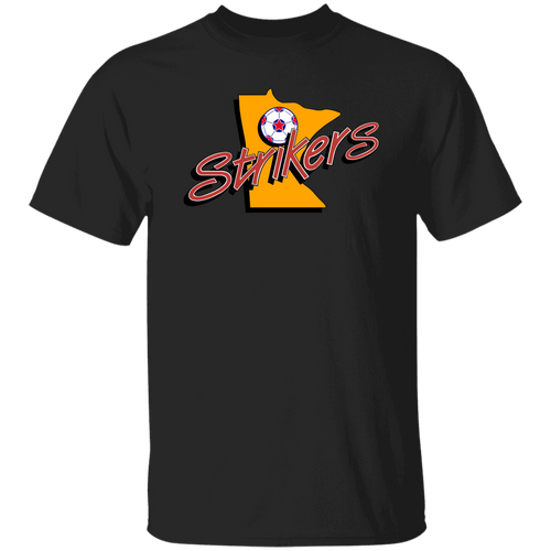 Minnesota Strikers T-shirt Classic NASL Soccer color Black