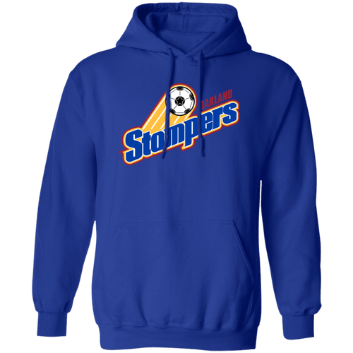 Oakland Stompers Hoodie Pullover Classic NASL Soccer color Royal