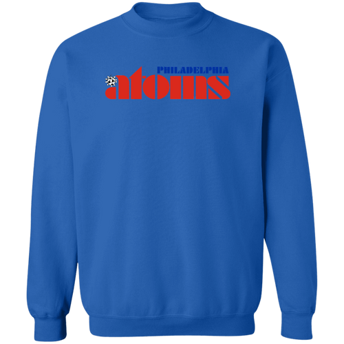 Philadelphia Atoms Sweatshirt Classic Crewneck NASL Soccer color Royal Blue
