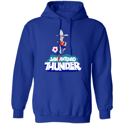 San Antonio Thunder Hoodie Pullover Classic NASL Soccer color Royal Blue