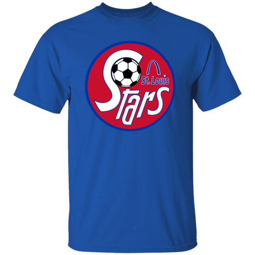 St. Louis Stars T-shirt Classic NASL Soccer color Royal Blue