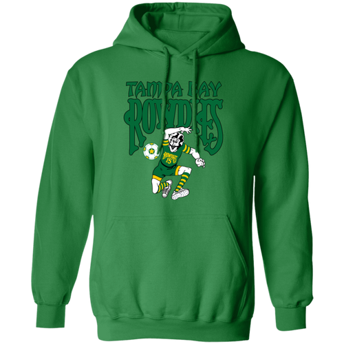 Tampa Bay Rowdies Hoodie Pullover Classic NASL Soccer color Irish Green