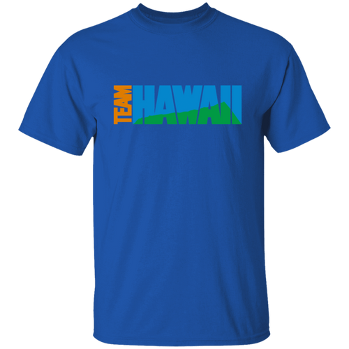 Team Hawaii T-shirt Classic NASL Soccer color Royal Blue