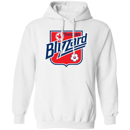 Toronto Blizzard Hoodie Pullover Classic NASL Soccer color White