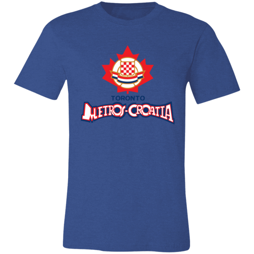 Toronto Metros-Croatia T-shirt Premium NASL Soccer color Royal Blue