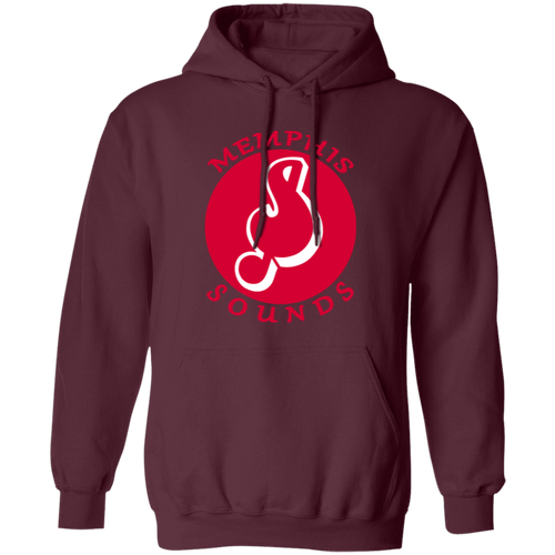 Memphis Sounds Hoodie Pullover Classic ABA Basketball color Maroon