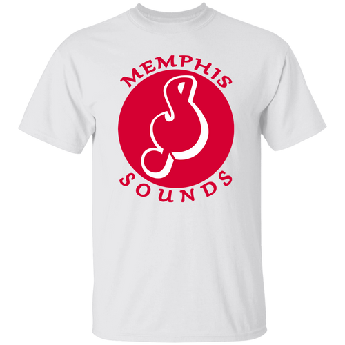Memphis Sounds T-shirt Classic ABA Basketball color White