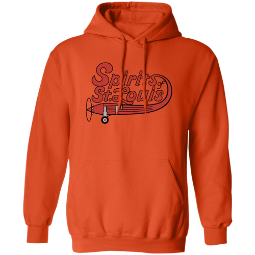 St. Louis Spirits Hoodie Pullover Classic ABA Basketball color Orange