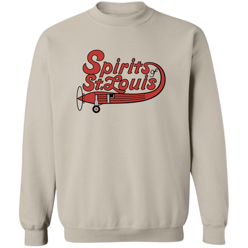 St. Louis Spirits Sweatshirt Classic Crewneck ABA Basketball color Sand
