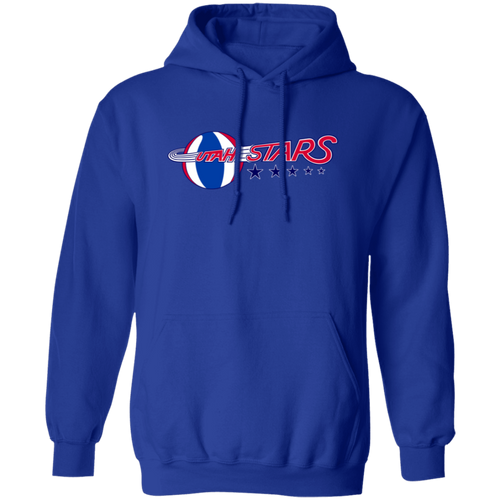 Utah Stars Hoodie Pullover Classic ABA Basketball color Royal Blue