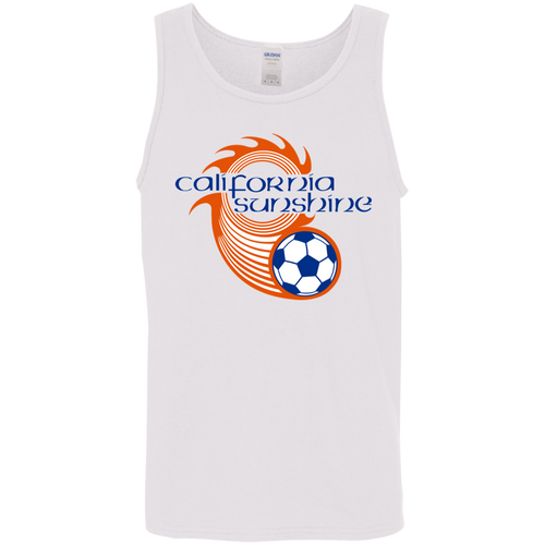 California Sunshine Tank Top Classic ASL Soccer color White