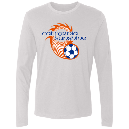 California Sunshine Long Sleeve Shirt Legend ASL Soccer color White