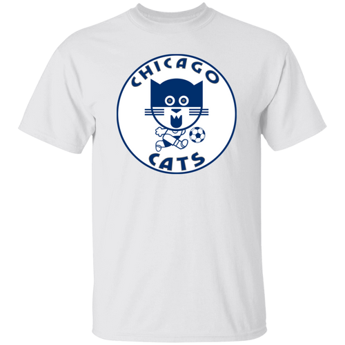Chicago Cats T-shirt Classic ASL Soccer color White