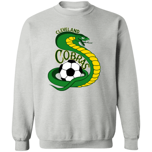 Cleveland Cobras Sweatshirt Classic Crewneck ASL Soccer color Sport Grey