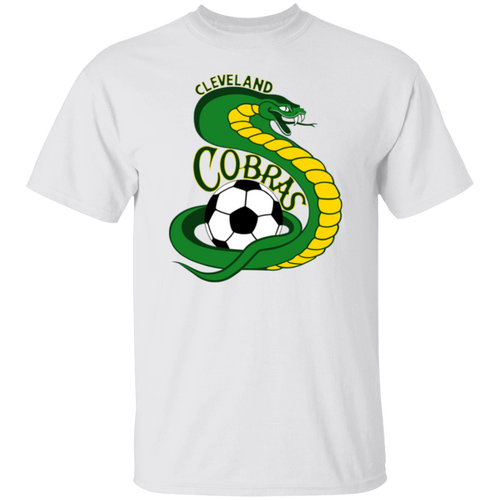 Cleveland Cobras T-shirt Classic ASL Soccer color White