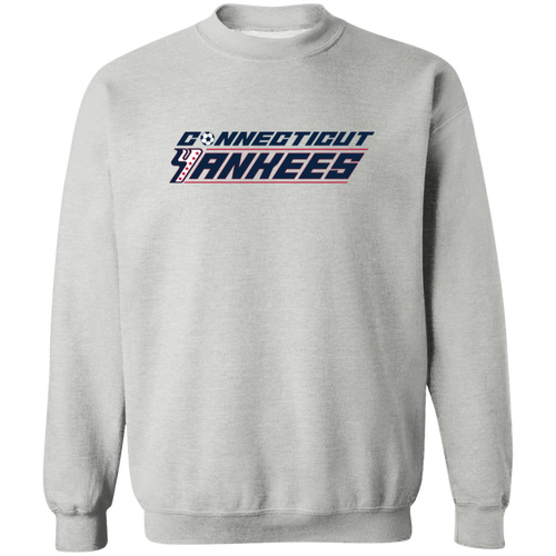 Connecticut Yankees Sweatshirt Classic Crewneck ASL Soccer color Sport Grey
