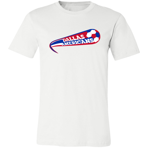 Dallas Americans T-shirt Premium ASL Soccer color White