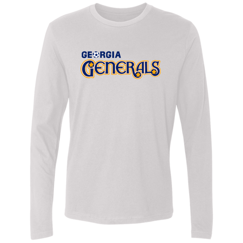 Georgia Generals Long Sleeve Shirt Legend ASL Soccer color White