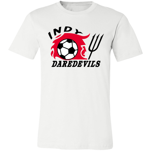 Indianapolis Daredevils T-shirt Premium ASL Soccer color White