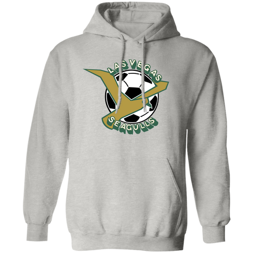 Las Vegas Seagulls Hoodie Pullover Classic ASL Soccer color Ash Grey