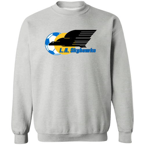 Los Angeles Skyhawks Sweatshirt Classic Crewneck ASL Soccer color Sport Grey