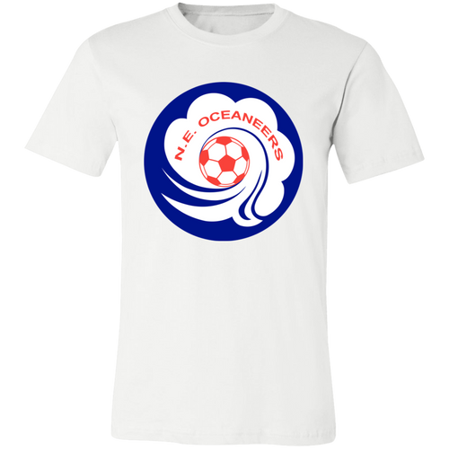 New England Oceaneers ASL T-shirt Premium American Soccer League Team Tee color White
