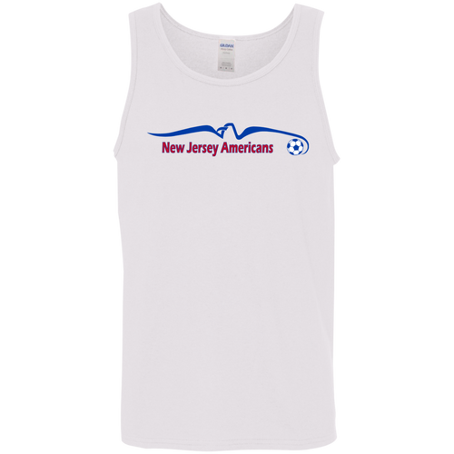 New Jersey Americans Tank Top Classic ASL Soccer color White