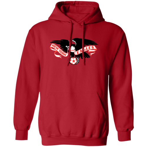 New York Eagles Hoodie Pullover Classic ASL Soccer color Red