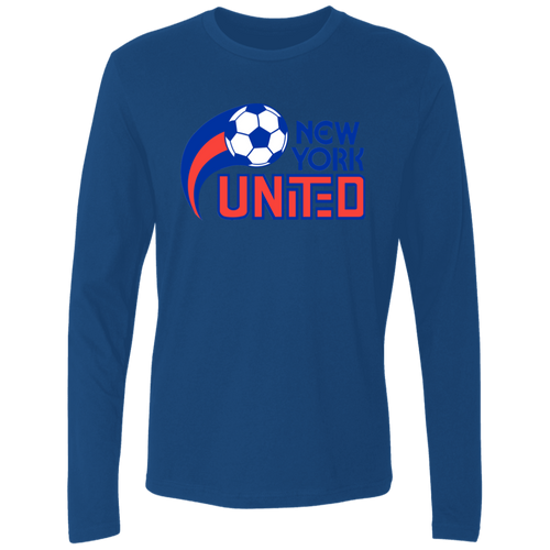 New York United Long Sleeve Shirt Legend ASL Soccer color Royal Blue