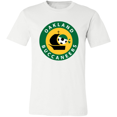 Oakland Buccaneers T-shirt Premium ASL Soccer color White