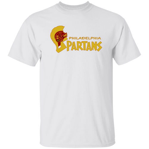 Philadelphia Spartans T-shirt Classic ASL Soccer color White