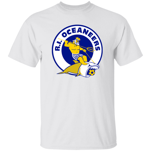 Rhode Island Oceaneers ASL T-shirt Classic American Soccer League Tee color White