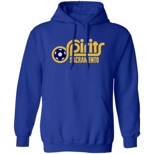 Sacramento Spirits Hoodie Pullover Classic ASL Soccer color Royal Blue