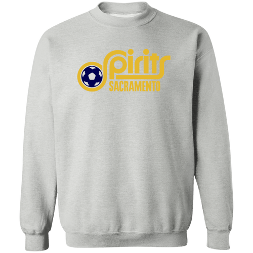 Sacramento Spirits Sweatshirt Classic Crewneck ASL Soccer color Sport Grey